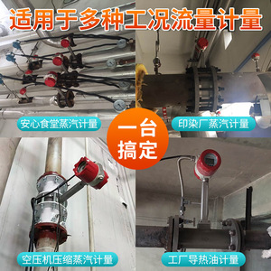 เครื่องวัดการไหลแบบวอร์เท็กซ์ Asmik LUGB พร้อมหน้าแปลนสแตนเลสสำหรับแก๊ส ของเหลว และไอน้ำ 24VDC - Product Image 4