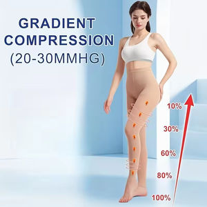 Fabriek Hete Verkoop Voetloze 20-30 Mmhg Vrouwen Nylon Compressie Panty Kousen - Product Image 3