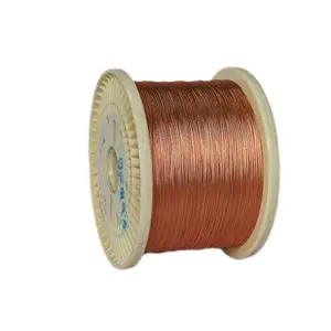 0.6 X 1.5mm Polyamide Imide Covered Flat Magnet Copper Wire