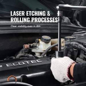 29 pièces 6 points 3/8in Drive Bit Kit d'outils à cliquet avec jeu de douilles à chocs Rangement pratique pour les outils essentiels - Product Image 5