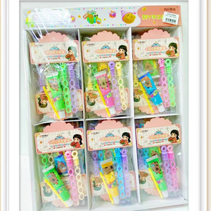 Mini <b>Bubble</b> Wand Handheld Bottle Multi Hole <b>Bubble</b> Blowing Toy For <b>Kids</b> 2-4 Years Plastic Unisex Gift - Product Image 2