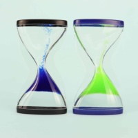 Sablier en verre acrylique au design sud-ouest personnalisé, sablier à mouvement liquide, jouet sensoriel, cadeaux pour enfants, anniversaire