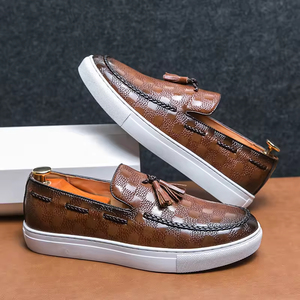 Zapatos Oxford Formales de Negocios para Hombre, Nuevos de Fábrica, Transpirables, Cómodos, Impermeables, con Diseño Graffiti - Product Image 1