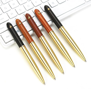 NW007BP Luxury Twist <b>Ballpoint</b> <b>Pen</b> Wooden Brass Creative <b>Pen</b> Wood Design Gift Signature <b>Pen</b> for advertising - Product Image 2