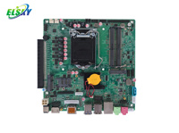 ELSKY kartu grafis eksternal QM3100 H310 b450, motherboard dengan CPU 8th gen kopi Lake core i7-8700 DC_IN/4Pin ATX PCI-E 16X