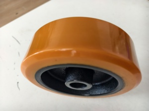 Nouvelle roue à jante en plastique avec roulement à billes à gorge profonde pour équipement de manutention - Product Image 6