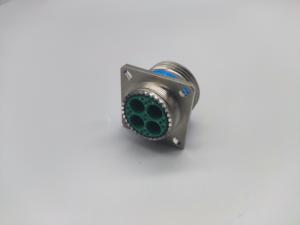 Conectores Industriales Serie <span class=keywords><strong>III</strong></span> D38999/26FF18PN, Reemplazo Amphenol con 4 Conectores de Crimpado de Receptáculo Triaxial, Accesorios - Product Image 4