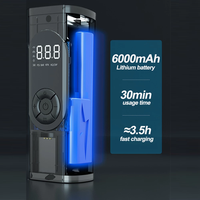 Gonfleur de pneu électrique sans fil, automatique et rechargeable, mini gonfleur de pneu numérique sans fil, compresseur de pompe à air pour voiture, 12V