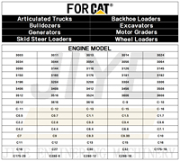 Moteur chat C4.2 C4.4 C6.4 C6.6 C7.1 C7 C9 C9.3 C9.3B C10 C11 C12 C13 C15 C18 ensemble moteur diesel POUR chenille