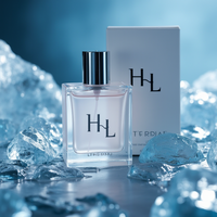 Mini bouteille de parfum en verre de luxe personnalisable 10ml 15ml 30ml 50ml 100ml vide avec vaporisateur coloré personnalisé et boîte