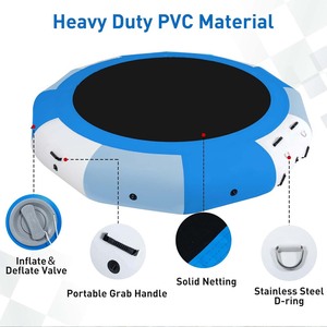 Flotador Inflable Grande de PVC para Uso en Exteriores, Piscina, Río, Lago, <span class=keywords><strong>Playa</strong></span>, Trampolín, Isla, Juguete Acuático - Product Image 3