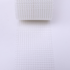 Kesme hizmeti ile ağır yüksek çekme mukavemeti fiberglas örgü bant takviyeli duvar malzemeleri için % 300 ısı direnci - Product Image 1