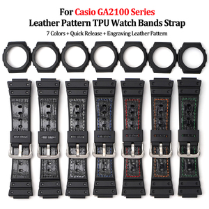 Para <span class=keywords><strong>Casio</strong></span> GA2100 Series Montre <span class=keywords><strong>correa</strong></span> <span class=keywords><strong>de</strong></span> reloj caja <span class=keywords><strong>de</strong></span> reloj <span class=keywords><strong>de</strong></span> liberación rápida con diseño <span class=keywords><strong>de</strong></span> puntada patrón <span class=keywords><strong>de</strong></span> <span class=keywords><strong>cuero</strong></span> TPU <span class=keywords><strong>correa</strong></span> <span class=keywords><strong>de</strong></span> reloj - Product Image 2