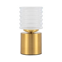 Petite lampe de table moderne à intensité variable au toucher, rechargeable sans fil, pour salon, chambre à coucher, lampe de table décorative