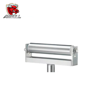 Support en acier Ambull Factory, réglable en hauteur de 27,6 à 52 pouces, capacité de charge de 2500 livres, support à roulettes robuste pour tuyaux et planches en bois