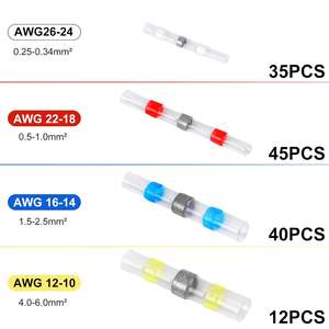 Manchon thermorétractable en polyoléfine pour ingénierie chimique, rapport 2:1, étanche, pour connecteur de câble, manchon de soudure - Product Image 3