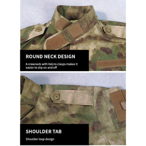 Sivi săn bắn ngoài trời quần áo Ripstop chiến thuật mặc đồng phục màu xanh lá cây An ninh bảo vệ đồng phục ngụy trang ACU đồng phục - Product Image 4