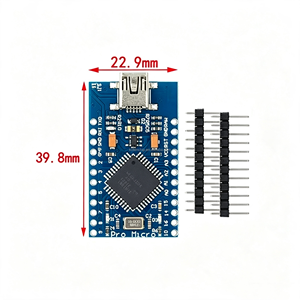 Pro Micro utilise l'Atmega32U4 avec son propre module de mise à jour USB 5V 16M pour le microcontrôleur du module de carte de développement et le bootloader. - Product Image 5
