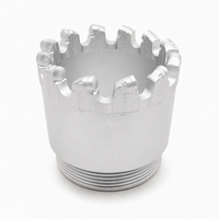 Foret de forage PDC en acier au carbone forgé de 76 mm/93 mm/112 mm/133 mm/152 mm/151 mm pour le forage géothermique, burin PDC de haute qualité