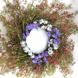 Spring <strong>Small</strong> Decoration Flowers Wedding Greenery Garland <strong>Wreath</strong> - Product Image 6