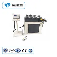 Zhuoran - Double Pinch Full Hydraulic Roller Bend Tube and Pipe Bender