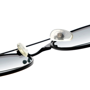 Lunettes de soleil rondes grises pour femmes, verres polarisés UV400 TAC, monture complète, style tendance, modèle 1248 - Product Image 5