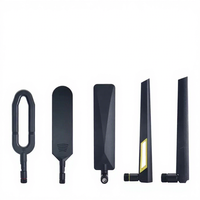 Antenne 5G à gain élevé adhésive ABS 600-6000 MHz avec polarisation verticale LTE 4G 5.8G cellulaire pour connecteur mâle Impédance 50 ohms
