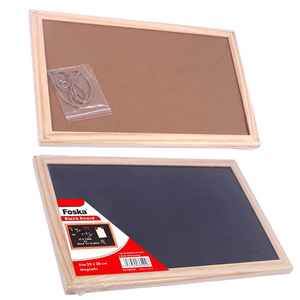 Foska nhiều kích thước bề mặt màu đen giảng dạy cuộc họp bảng tin bảng đen viết và vẽ Bảng Phấn tường từ tính - Product Image 6
