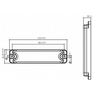 Reverse Steering Flashing Strobe Tail Trailer <b>Led</b> Reverse Straight Boundary Safety Zone <b>Lights</b> <b>Lights</b> - Product Image 5