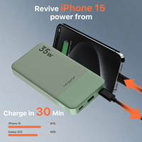 NOUVEAU 2025 – Batterie Externe Ultra Mince 10000 mAh – Chargeur Portable Puissant – Power Bank Électronique 10000 mAh