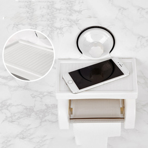 OEM Custom Printed <strong>Toilet</strong> Paper <strong>Holder</strong> - Suction Cup Wall-Mounted Tissue Box for Bathroom, Gift &amp; Commercial Use - Product Image 4