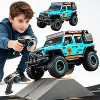 WGNRC SG206PRO Camion RC tout-terrain de loisir à l'échelle 1/20, 4x4 entièrement proportionnel, voiture RC d'escalade, voiture RC d'escalade à balais de charbon