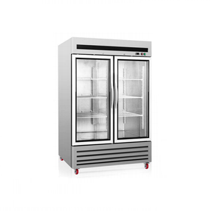 ثلاجة وفريزر تجاري عمودي للمطاعم والمطابخ من الفولاذ المقاوم للصدأ بسعة 930 لتر - Product Image 6