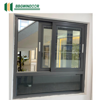 Lukliving Canal en aluminium pour fenêtre coulissante Fenêtres coulissantes pour maisons