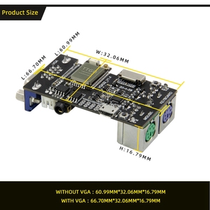 Module FabGL VGA32 VGA ESP32 PSRAM V1.4, contrôleur, souris PS/2, clavier, bibliothèque graphique, jeu, circuits de terminaison ANSI/VT - Product Image 3