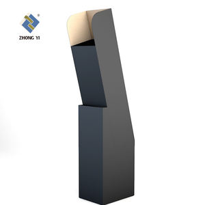 Süpermarket promosyon oluklu mukavva dergi sergi rafı Lays kitap zemin sergi rafı - Product Image 6