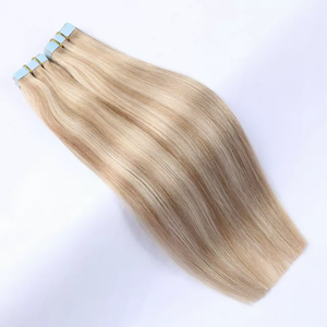 Proveedor mayorista de extensiones de cabello con cinta adhesiva color marrón medio, cabello Remy con ondas naturales, extensiones con cinta adhesiva invisible al por mayor - Product Image 1