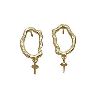 Boucles d'oreilles baroques en argent S925 Wenchi avec pendentif collier, perles déformées 9-17, accessoire de bijouterie DIY, modèle Chine 13107 - Product Image 5