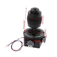 Potentiomètre de joystick en plastique 4 axes pour JH-D400X-R4 10K 4D avec fil bouton # Aug.26 tout neuf