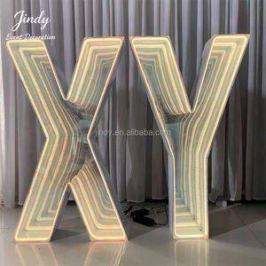 Specchio LED 3D Personalizzato JINDY con Effetto <span class=keywords><strong>Infinito</strong></span> per Logo, Pubblicità <span class=keywords><strong>e</strong></span> Decorazione - Product Image 2