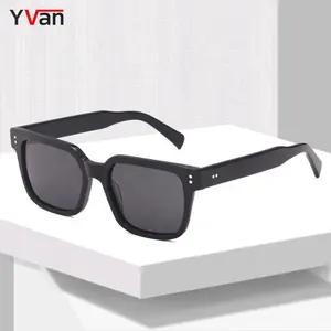 Yvan Bio Retro Square für Mann Benutzer definierte polarisierte High Acetate Sonnenbrille Sun glasses Store