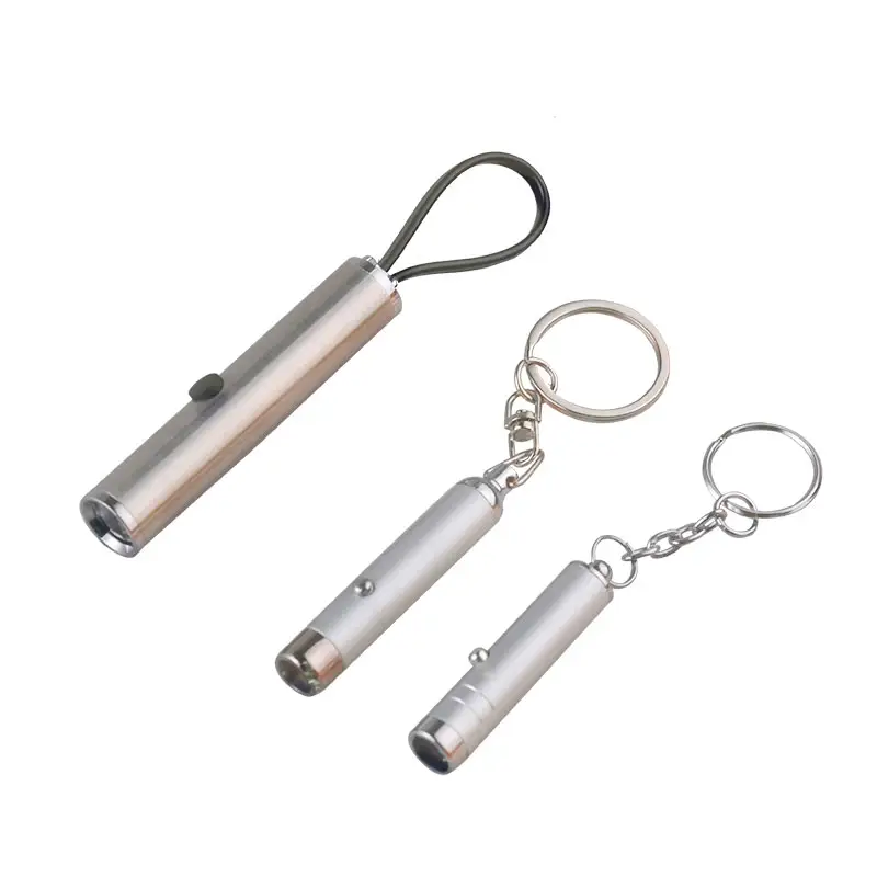 Xách Tay Mini LED 365nm-395nm UV Keychain Đèn Pin LED Đèn Pin Tùy Chỉnh Vòng Chìa Khóa Torch