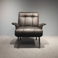Fauteuil de Salon Moderne en Tissu, Chaise de Détente, Fauteuil d'Hôtel Personnalisable