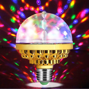 Lámpara Decorativa para Fiestas al por Mayor, E27, Colorida, Giratoria Automática, Luz de Barra para Escenario, Bola Mágica de Cristal, Ambiente de Baile para Club - Product Image 4