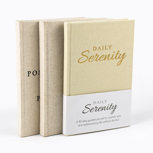 Cuaderno Personalizado en Inglés, Diario de Gratitud, Agenda, Cuaderno de Tela de Lino, Diario de Planificación, <span class=keywords><strong>Libro</strong></span> de Gratitud - Product Image 1