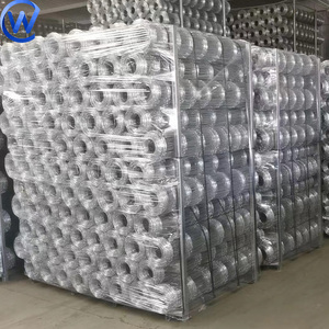 Valla de pastizales galvanizada pesada 3 pies 8 pies Bisagra Junta Valla de campo Granja Cabra Prueba 1,8 m Nudo fijo Valla de campo de Alambre Tejido - Product Image 5