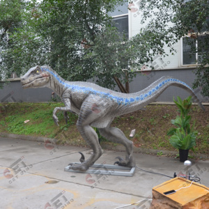 Modelo <span class=keywords><strong>de</strong></span> Dinosaurio <span class=keywords><strong>de</strong></span> Simulación, Velociraptor Eléctrico <span class=keywords><strong>de</strong></span> 6 Metros, Dinosaurio Animatrónico Realista a Gran Escala para Parque Temático - Product Image 3