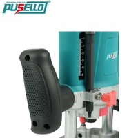 Routeur à bois industriel PUSELLO 1200W, routeur plongeant électrique à vitesse variable, avec logo personnalisé
