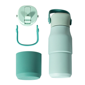 Custom Logo 900ml Stainless Steel Insulated Sport Water <b>Bottle</b> With Detachable Handle - Product Image 3