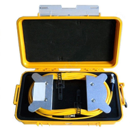 [Original de Gandway] Caja de cable de lanzamiento OTDR fibra desnuda estándar, carrete/carrete de fibra eliminador de zona muerta (cables de lanzamiento) 500m SM G652D